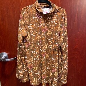 Shiela Rose‎ floral print long sleeve t-shirt